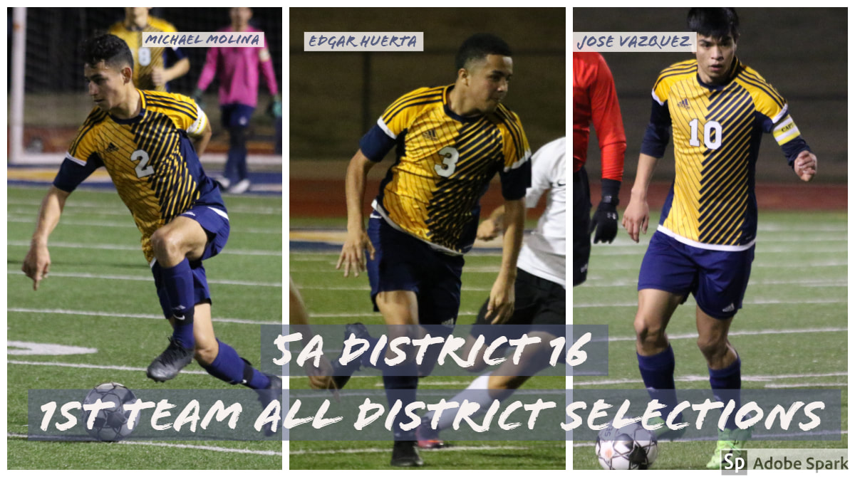 First team all district selections